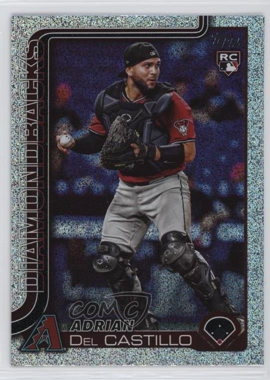 2025 Topps Series 1 Sandglitter Adrian Del Castillo #226 Rookie RC