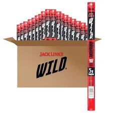 Jack Link's Wild Sticks, Original Flavor, 1 Ounce (Pack of 20) 