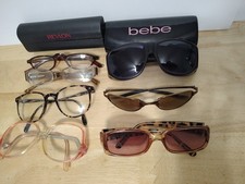 A Huge Lot of Older Glasses and Sunglasses 8 Pair Unique See Photos Various Cond