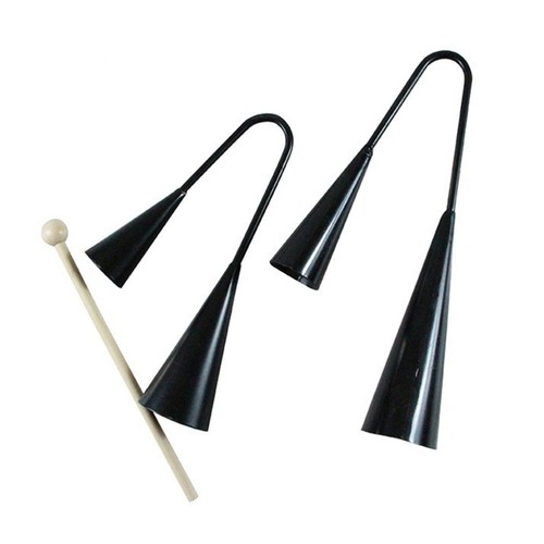 Cheeky Ringer Instrumen Double Horn Ringer Child Rhythm Sticks for Kids Agogo Instrument ...