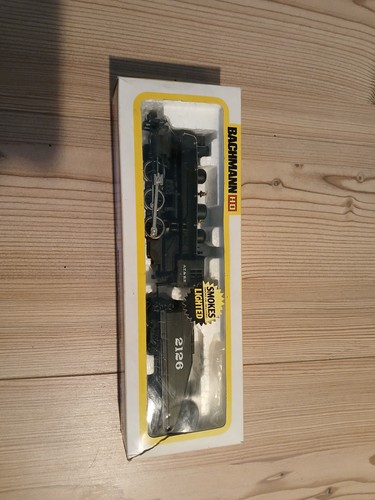 Bachmann HO Scale USRA 0-6-0 & Slope Tender Santa Fe 2126 Railroad Train Car | Zustand: Gebraucht