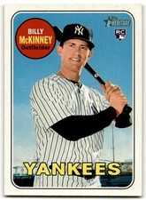 2018 Topps Heritage #663 Billy McKinney New York Yankees Rookie