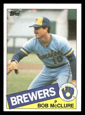 1985 Topps #203 Bob McClure