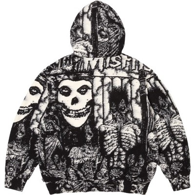 Supreme The Misfits® Zip Up Hooded Sweater 2colors 26SS | eBay