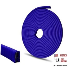 Blue U-Shape Car Door Edge Guards - 16.4Ft 5M - U-Shape Trim