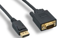 6ft DisplayPort to VGA Cable DP to VGA Certified Premium Quality