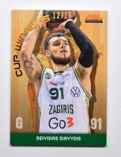 2024-25 LKL Cup Winners #CUP-011 Deividas Sirvydis 12/15