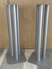 Silver Speaker Stands x 2 – Soundstyle Z Series