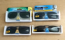 Foster Grant Polarized Solar Shield Clip-On Sunglasses Model 56 - Qty Discounts