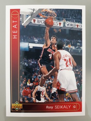 1993-94 Upper Deck Rony Seikaly #308 Miami Heat NBA Basketball