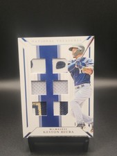 2019 Panini National Treasures - Game Gear Material Keston Hiura #GGMS-KH