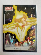 2022 UD Marvel Platinum Teal Wave PHOTON 544/799