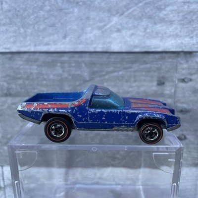 Vintage Original 1973 Hot Wheels Redline Breakaway Bucket Blue