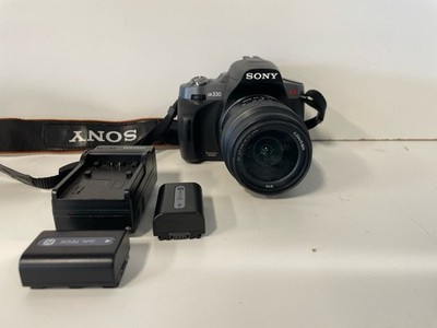 SONY A330 W/ SONY LENS CHARGER & 3 BATTERIES (P18030003)