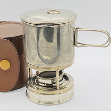 WW1 Military Campaign Field Stove Cooker In Leather Case