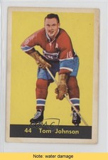 1960-61 Parkhurst Tom Johnson #44 HOF READ wy5
