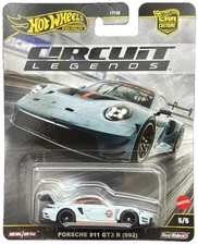 Hot Wheels Premium 2025 Car Culture Circuit Legends 5/5 Porsche 911 GT3 R (992)