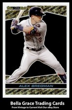 2021 Topps Chrome Update Alex Bregman #BGC-15 Houston Astros Topps Black Gold
