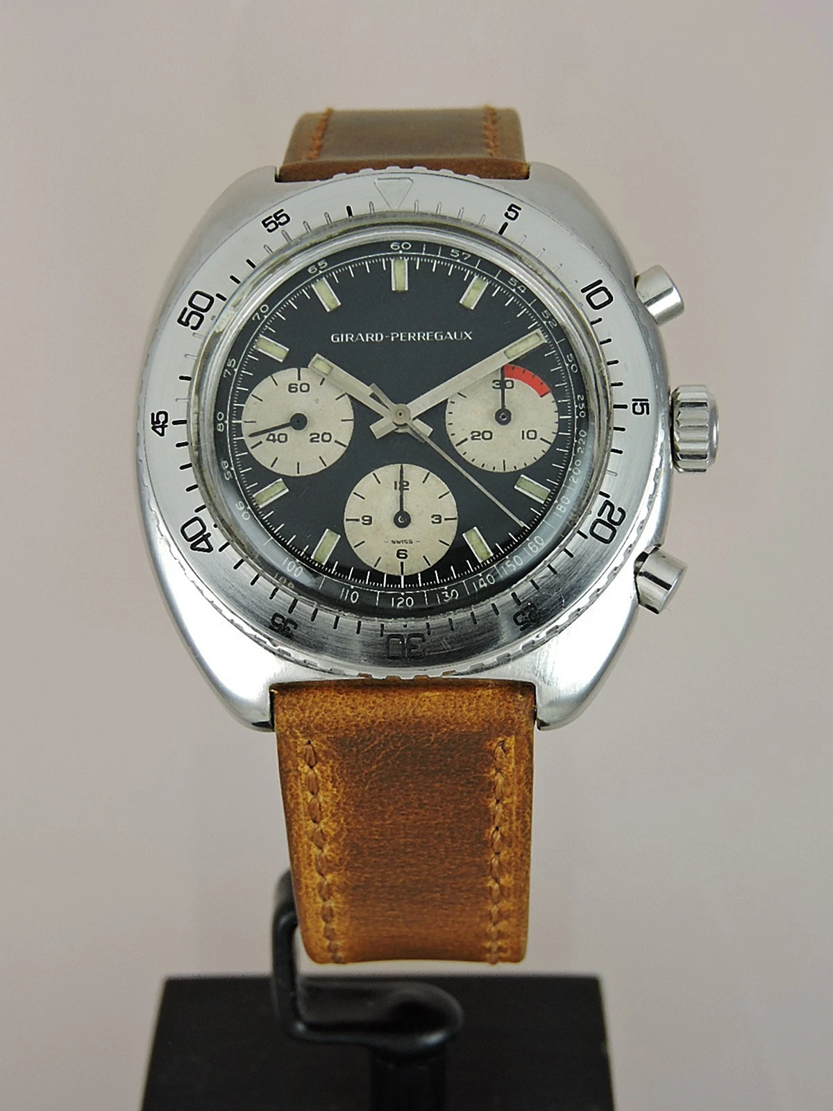 Girard Perregaux — 1976 Girard-Perregaux Olimpico 9238 FA - Serviced Valjoux 726