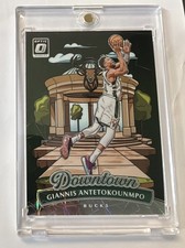 2024 Donruss Optic Downtown #8 Giannis Antetokounmpo