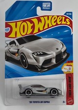 '20 Toyota GR Supra 157/250 JJK04 Hot Wheels 2026 HW Then and Now 6/10 silver