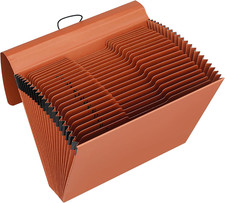 Expanding File Pockets with Cover,A-Z 21 Pockets Accordion File Organizer,Letter