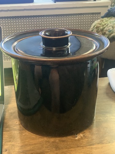 DANSK CASSEROLE WITH LID BLT Brownstone Pattern 4 QT Denmark Niels Refsgaard - Picture 2 of 5