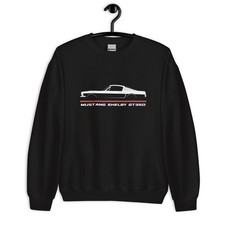 Premium Sweatshirt For Mustang Shelby GT350 1965-1966 Car Owners Birthday Gift
