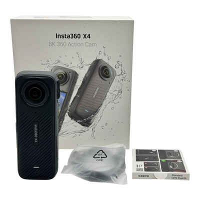Insta360 X4 360 Grad Kamera 8K Actioncam Linsenkratzer Funktionstüchtig MwSt