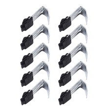 10pcs Undermount Sink Clips Mounting Brackets Repair for Kitchen Bathroom Shower