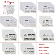 Dental Orthodontics Brackets Braces /Supper Elastic Niti Round Arch Wires pa