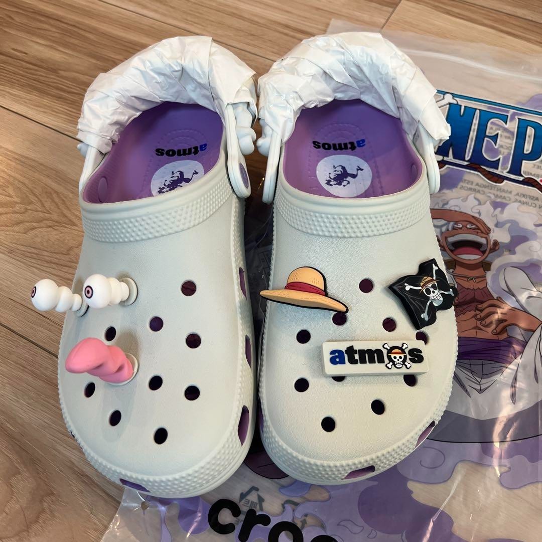 ONE PIECE x atmos x Crocs 
