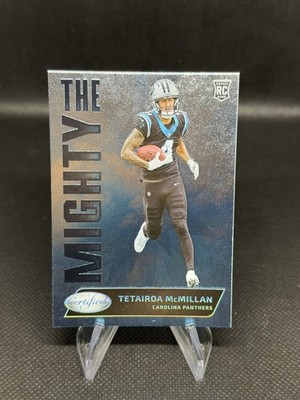 2025 Certified #MTY-TMN Tetairoa McMillan RC Rookie The Mighty SSP Case Hit Card