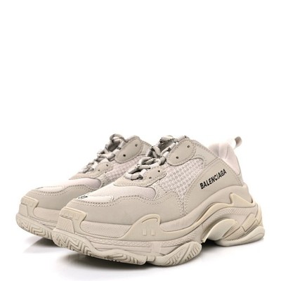 Size 7 - Balenciaga Triple S Sneaker Light Beige Faded W for sale
