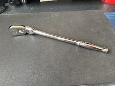 New Snap-on 38 Drive 11 12 Long Handle Flex Head Ratchet Flf80a New Snap-on 38 Drive 11 12 Long Handle Flex Head Ratchet Flf80a