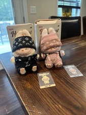 POPMART Labubu Have A Seat SISI And ZIZI Power Couple Designer Clothing