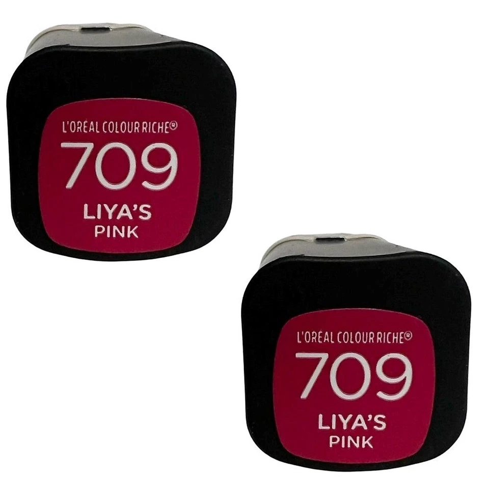 Pack of 2 L'Oreal Colour Riche Collection Exclusive Lipstick, Liya's Pink # 709 - Image 4 of 4