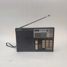 Sony ICF-7600D FM/LW/MW/SW PLL Synthesized Receiver Radio.