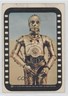 1977 Star Wars Stickers C-3PO See-Threepio #26 0f6