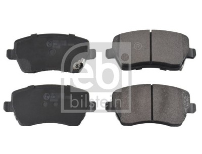 Vorderachse FEBI BILSTEIN 116199 Bremsbelagsatz, Scheibenbremse für DATSUN,NISSA