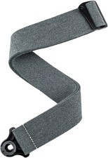 D'Addario 50BAL04 Auto Lock Guitar Strap - Skater Gray