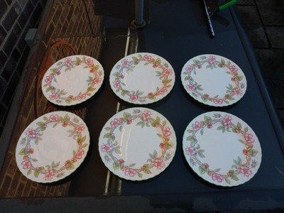 Johnson brothers Rose Anglais Dîner Plaques. Environ 9.75 '' Diamètre