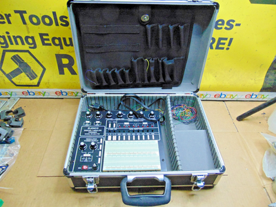#ad Elenco Electronics XK 700 Digital Analog Trainer Electrician Training Tool Box $90.30