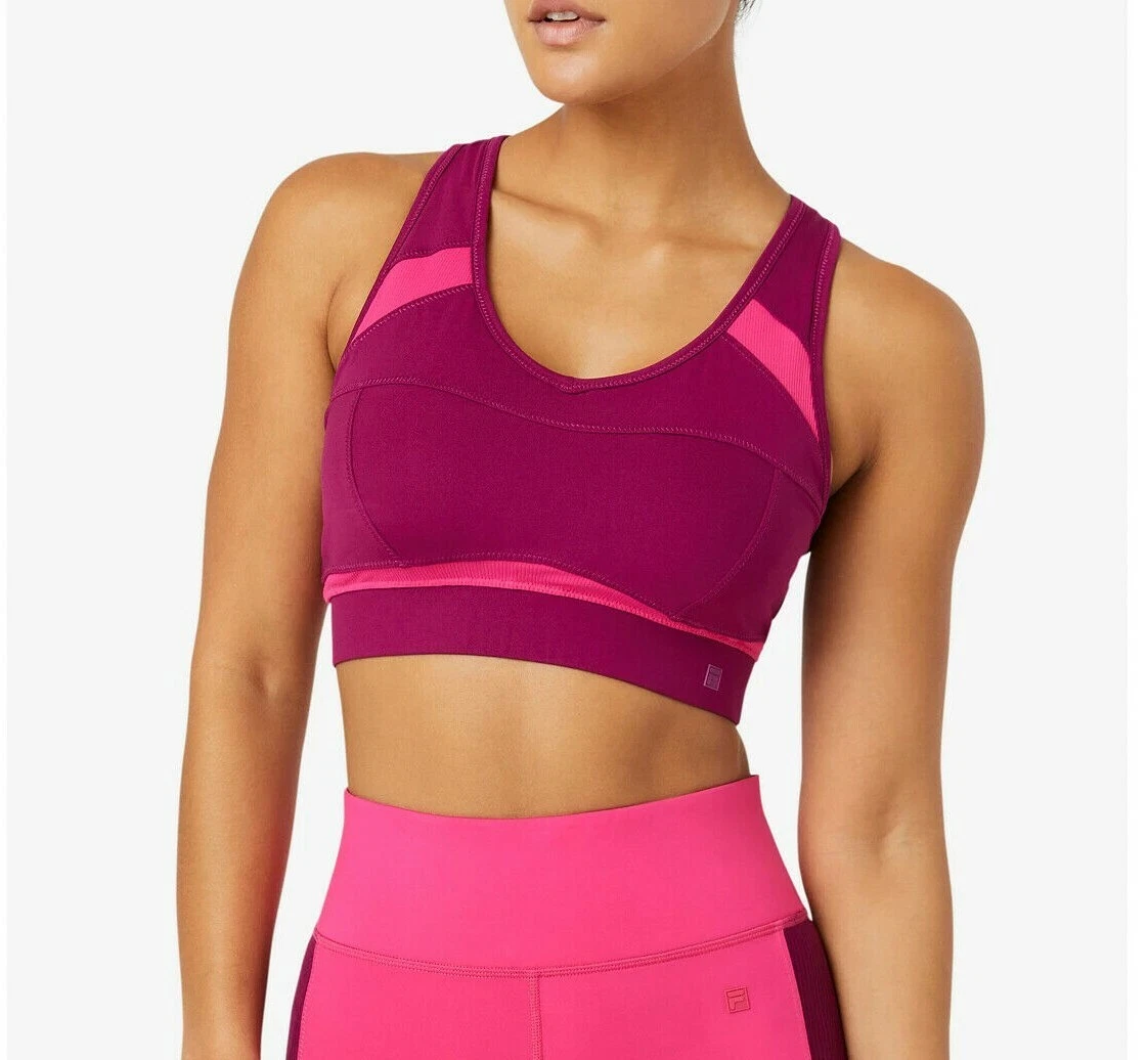 Sport bra fila deals