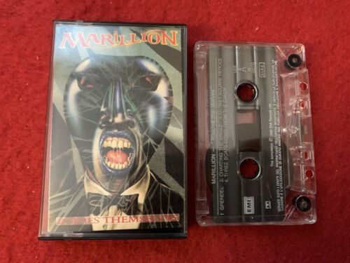 MARILLION B'SIDES THEMSELVES RARE ITALIAN ISSUE VINTAGE CASSETTE FREE UK POSTAGE