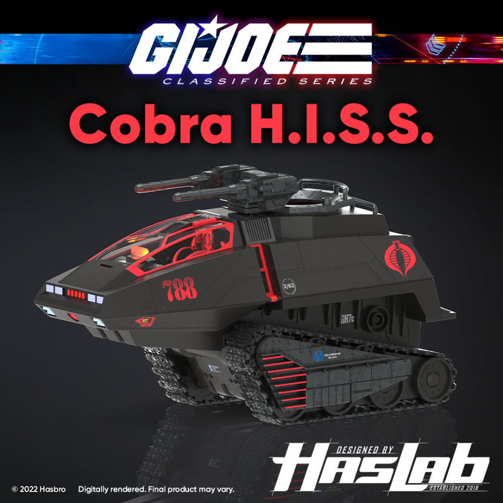 Cobra H.I.S.S. (HISS) Tank GI Joe Classified Series Haslab Exclusive NEU Hasbro