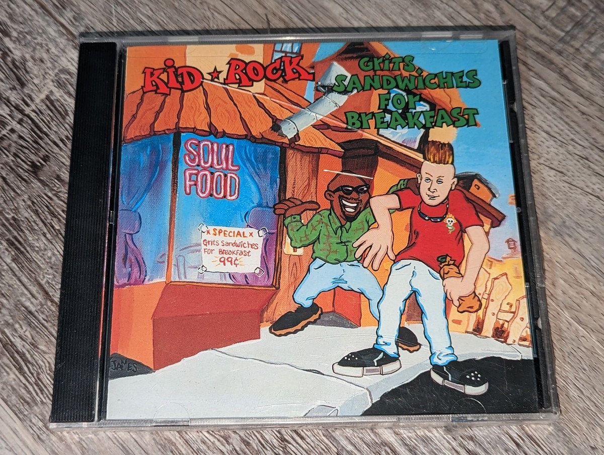 Kid Rock Grits Sandwiches For Breakfast