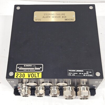 EMRI SFS10 Steering Failure Alarm Sensor Box 230V NOS | Type 4958
