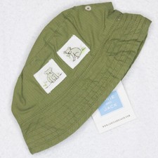 NWT Janie  Jack Boys Olive Green Koala Bear Bucket Hat Size 0-3 Months