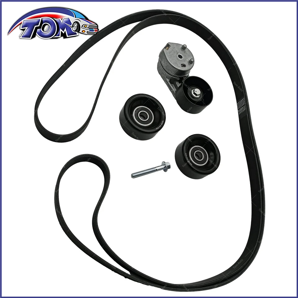 Kit de accesorios de transmisión por correa para Ford F-250 F-350 F-450 F-550 Super Duty 2012-2016 Foto 2 de 4